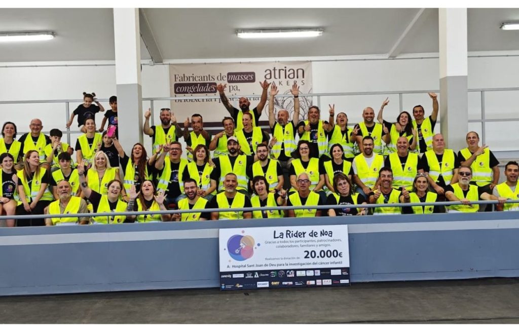 La Rider de Noa recauda 20.000 euros