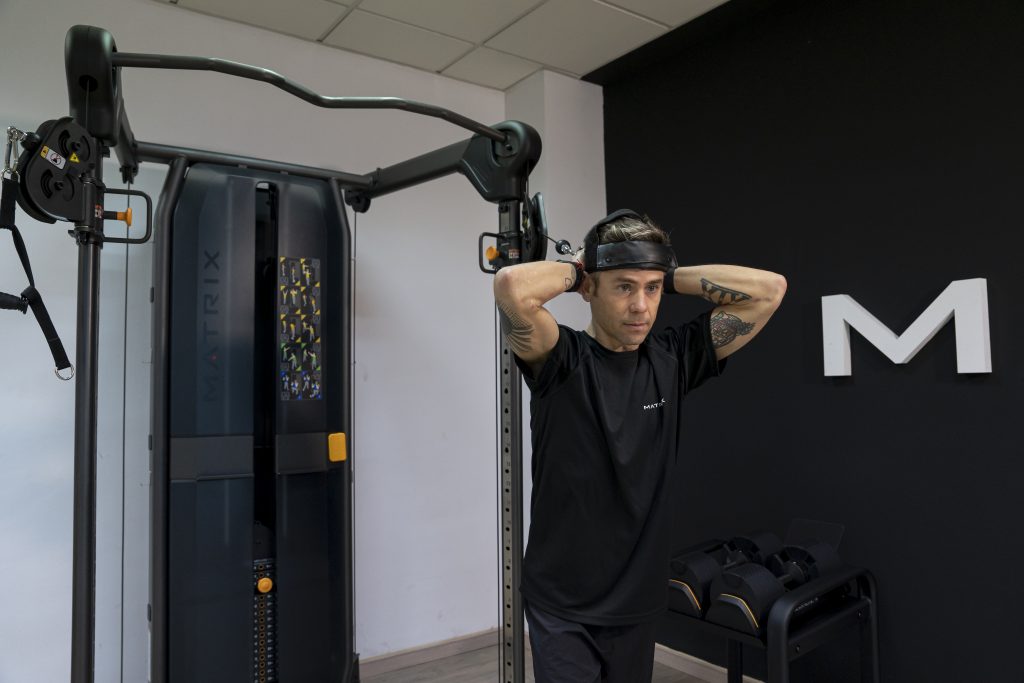 Entrenamiento de Álvaro bautista para la temporada